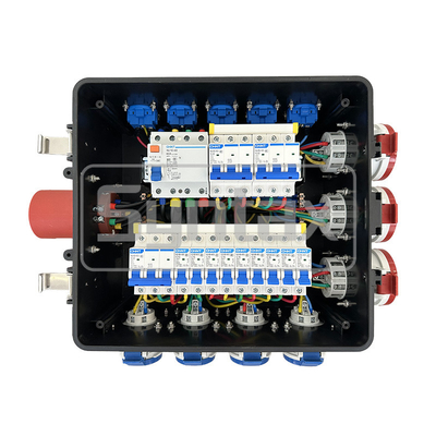 Syntax MP24 Portable Distribution Box 63AMP IP67 Three Phase Temporary Box