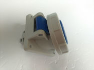 3P16A IP44 Waterproof Screwless Third Generation Connector Industrial Socket with Blue Cover Made in China part no. 1475