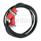 Outdoor PowerSyntax 10m H07RN-F 5G4.0mm2 CEE Extension Cable 5 pole With CEE Plug And Coupling IP67