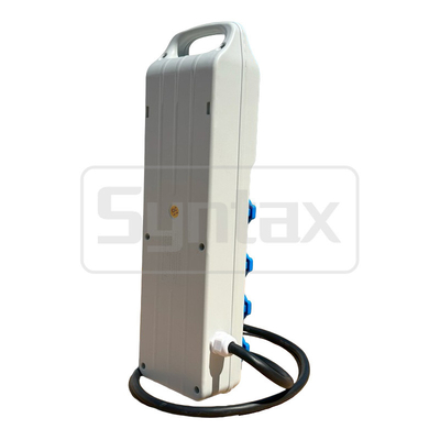 Syntax CT3 16A Electrical Power Splitter IP44 Distribution Box With 8 Schuko Sockets 490*142*95mm
