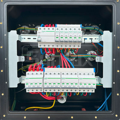 Syntax MD3 63AMP Three Phase Portable Distribution Panels HDPE IP67 With Schneider Breakers for Event Power 63x43x68cm