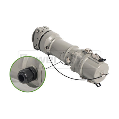 PowerSyntax Shore Power High Current Industrial Male Plug Straight Type 4P 250A 400V IP67 Part No. MB250A-AP-S