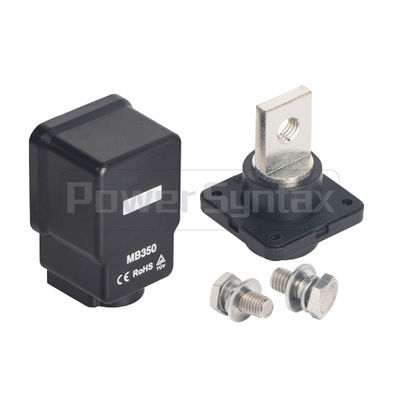 PowerSyntax High Current Lithium Ion Battery Connector 350A For Negative Electrode With Busbar Screw Connection Part No MB350BSB
