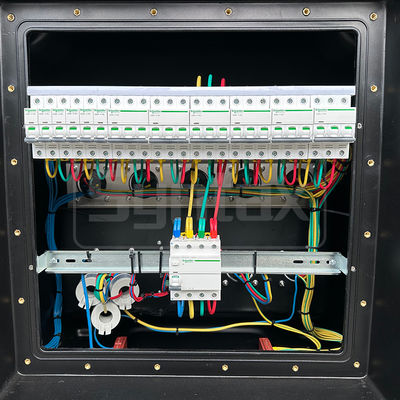 Syntax MD3 5P 32A 400V 3PH Power Distribution Boards HDPE IP67 With Schneider Breakers for Event Power 630x430x680mm