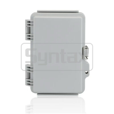 Syntax JK1A Wall Mounted Power Distribution Board Made in PC Electric Grey With Stainless Steel Latches 100*150*90mm