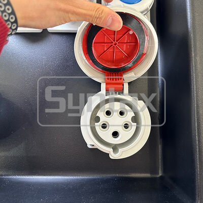 Syntax MD1 Three Phase 100AMP HDPE Portable Distribution Box IP67 Waterproof with Differential Protection