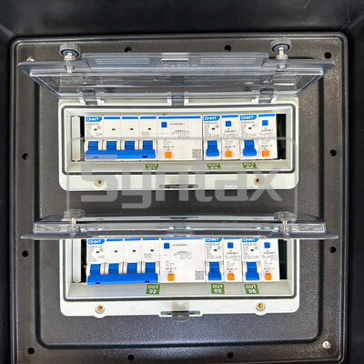 Syntax MD1 Three Phase 100AMP HDPE Portable Distribution Box IP67 Waterproof with Differential Protection
