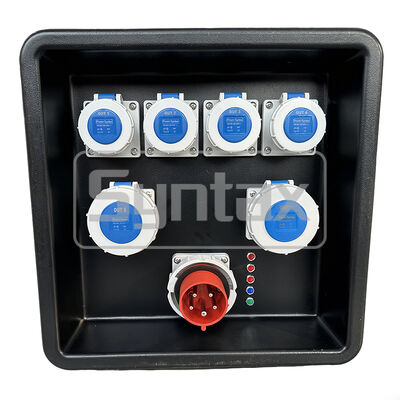 Syntax MD1 Three Phase 32AMP/5P HDPE Portable Distribution Box IP67 Waterproof for Industrial and Event Use