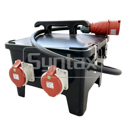 Syntax MP24 IP67 Waterproof Portable Power Distribution Unit 32A/5P with Polycarbonate Resin Construction