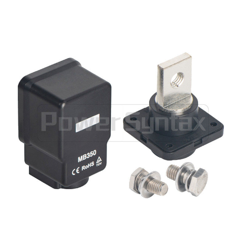 PowerSyntax High Current Lithium Ion Battery Connector 350A For Negative Electrode With Busbar Screw Connection Part No MB350BSB