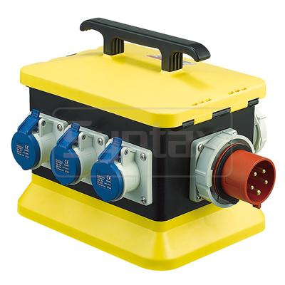 Προσωρινό κιβώτιο IP67 πλαστικό 32A 308*238*277mm διανομής δύναμης σύνταξης MZ12