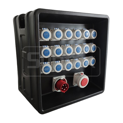 Σύνθεση MD3 200A Μονάδες διανομής ισχύος HDPE IP67 Βιομηχανικό κουτί υποδομής 630x430x680mm